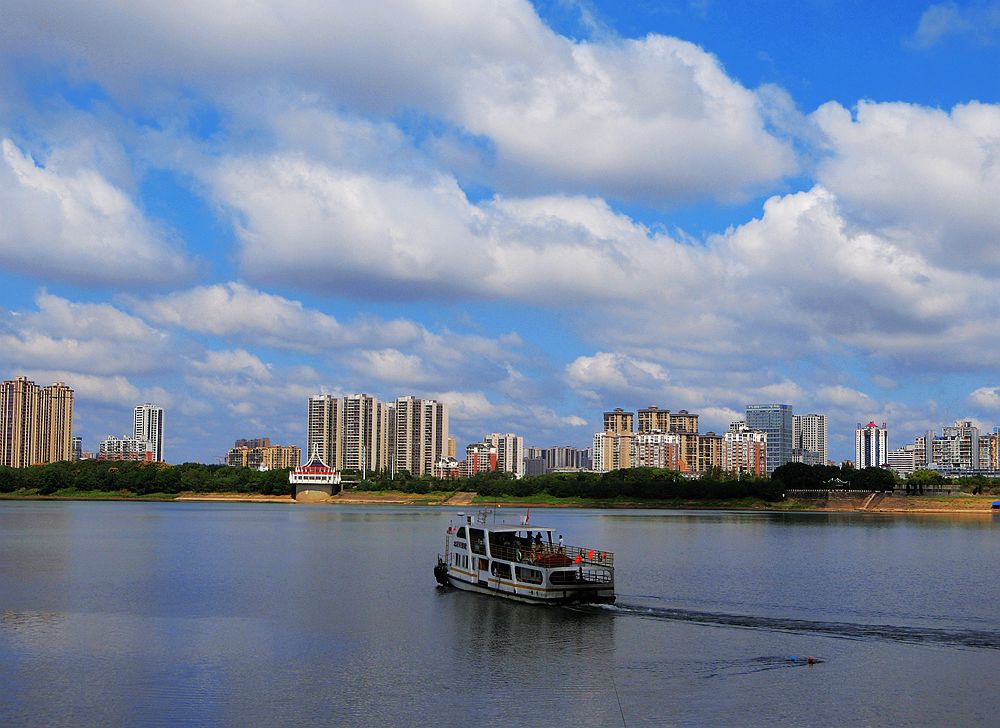 常德城区沅江风光带【组图】